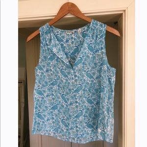 Jack Wills Silk sleeveless printed top, 2